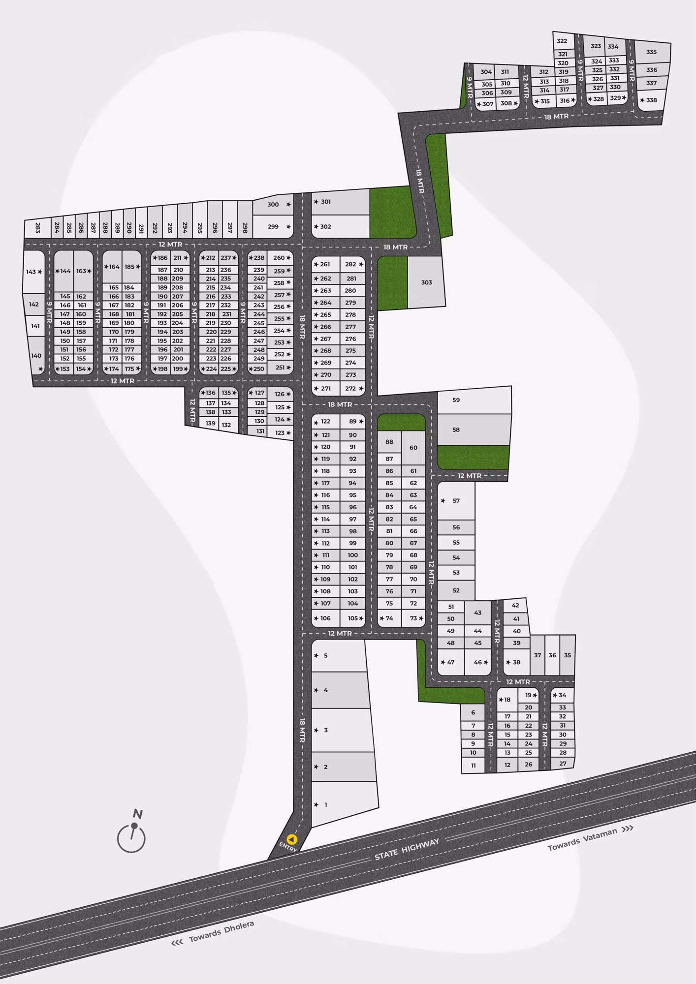 Mayur Industrial Landmark Floor and Site Plan